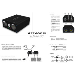 PTT BOX x1 - Passive balanced A/B switcher