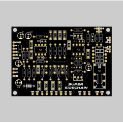 GSSL Super Sidechain Filter with relais IN/OUT - PCB