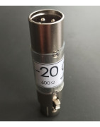 Atténuateur -20 dB 600Ω XLR - ProAudioGC