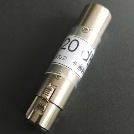 Atténuateur -20 dB 600Ω XLR - ProAudioGC