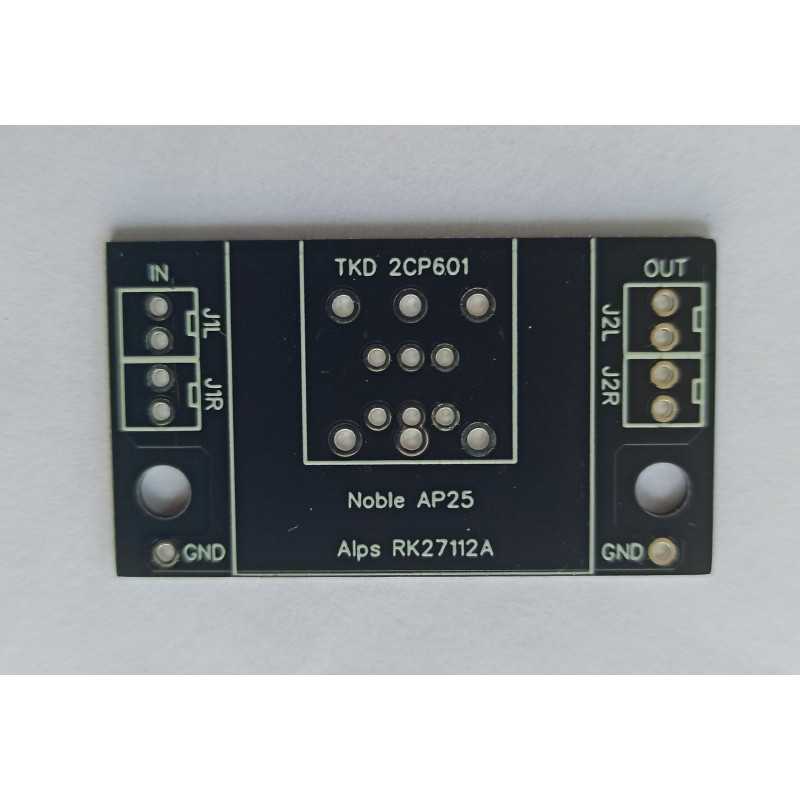 Potentiometer support Alps RK27, Noble AP25, TDK 2CP601 ProAudio G.C. - 1