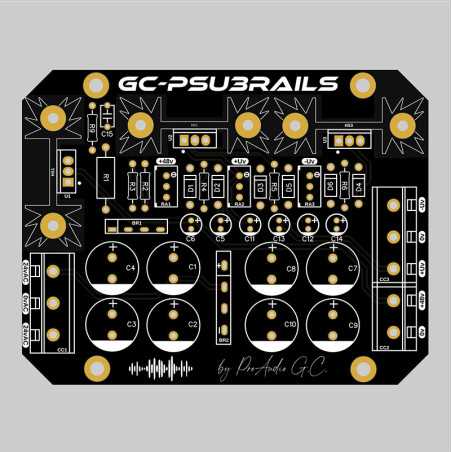 3 Rails adjustable Power Supply