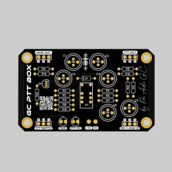 PTT BOX x1 - Passive balanced A/B switcher - PCB