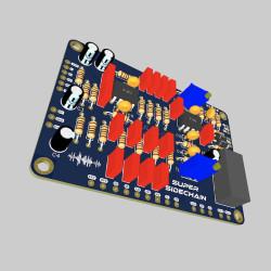 GSSL Super Sidechain Filter with relay IN/OUT - PCB