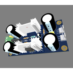 Alimentation +16V -16V PCB V_2 ProAudio G.C. - 2